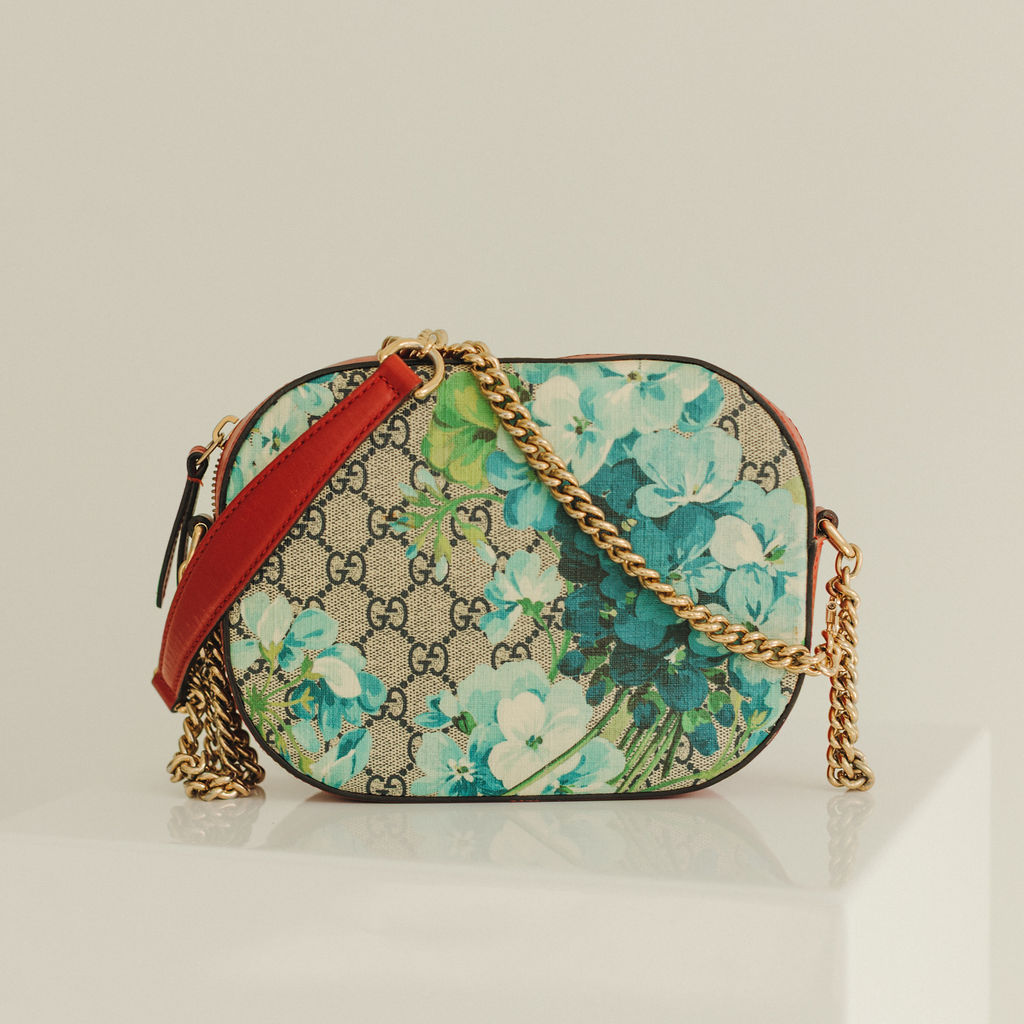 Gucci GG Supreme Blooms Crossbody Mini