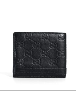 Alternative view of Gucci GG Guccissima Bifold Black Leather Men's Wallet