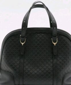 Alternative view of Gucci Dome Micro Guccissima Black Medium Handbag