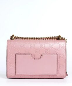 Alternative view of Gucci Guccisima Padlock Crossbody Pink Small