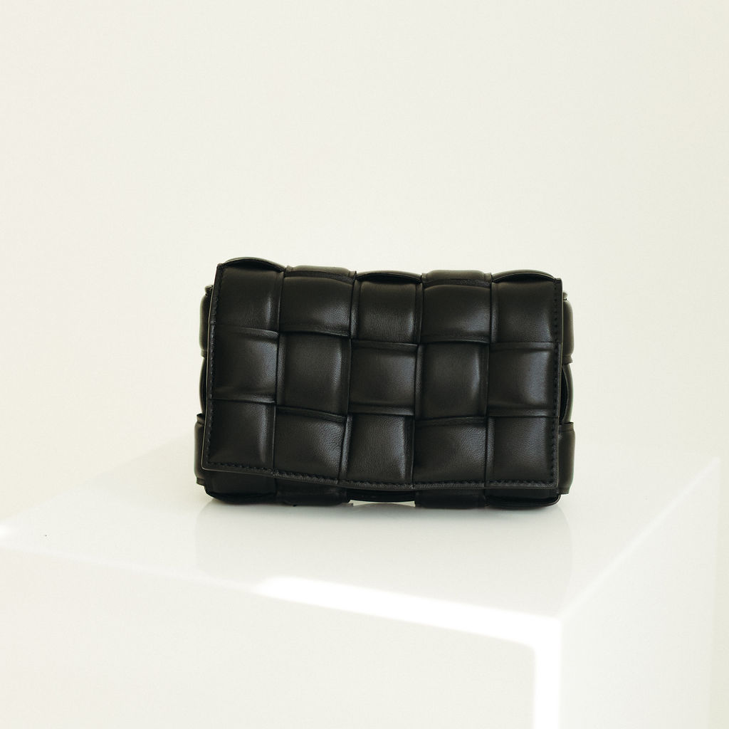 Bottega Veneta Padded Cassette Bag Black - Image 3