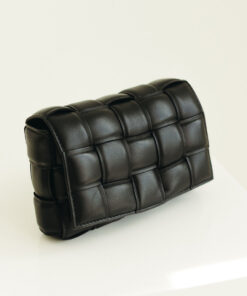 Alternative view of Bottega Veneta Padded Cassette Bag Black