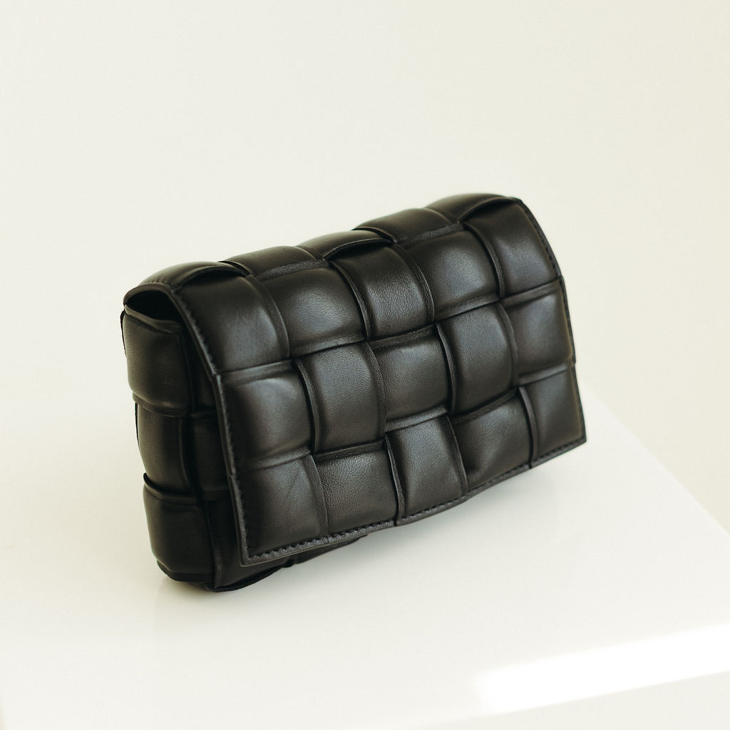 Bottega Veneta Padded Cassette Bag Black - Image 2