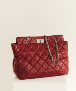 Chanel Red Quilted Shoulder bag With Chain Strap