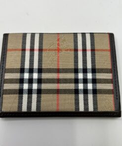 Alternative view of Burberry Haymarket Slim Identification/Card Holder
