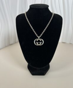  Gucci 925 Silver Necklace
