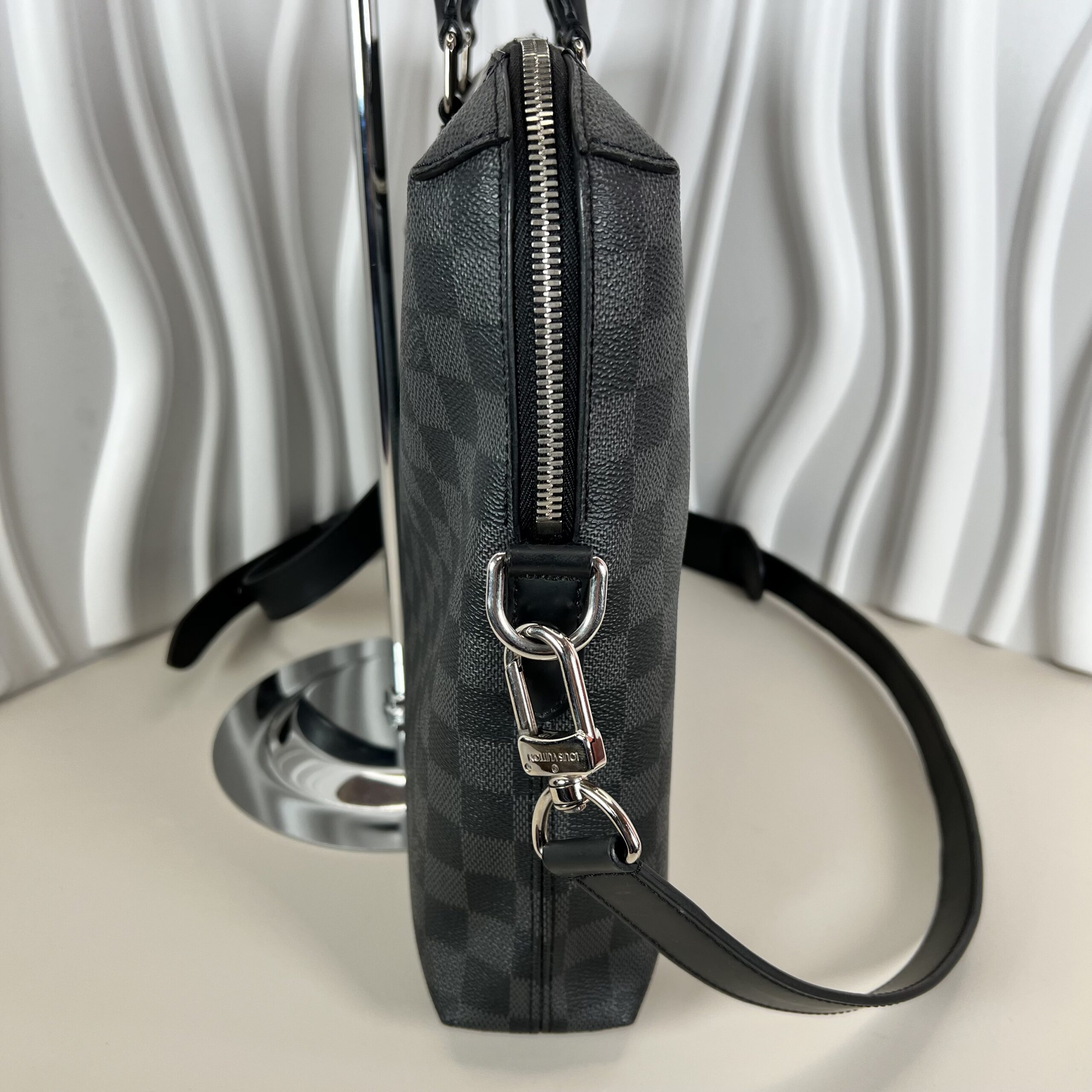 Louis Vuitton Porte-Documents Jour (PDJ) NM business bag in the Damier Graphite - Image 5