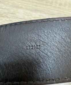 Alternative view of Louis Vuitton Damier Ebene Canvas LV Initiales 40mm Reversible Belt size 95/38