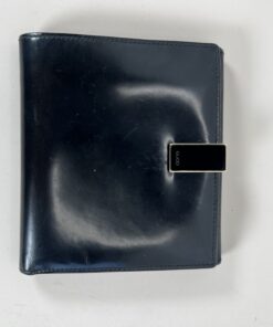 Alternative view of Gucci Black Patent Leather Bifold Wallet with Gold-Tone Money Clip