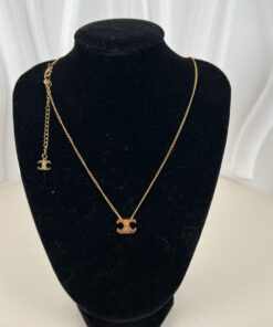 Celine Triomphe Pendant Necklace