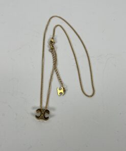 Alternative view of Celine Triomphe Pendant Necklace