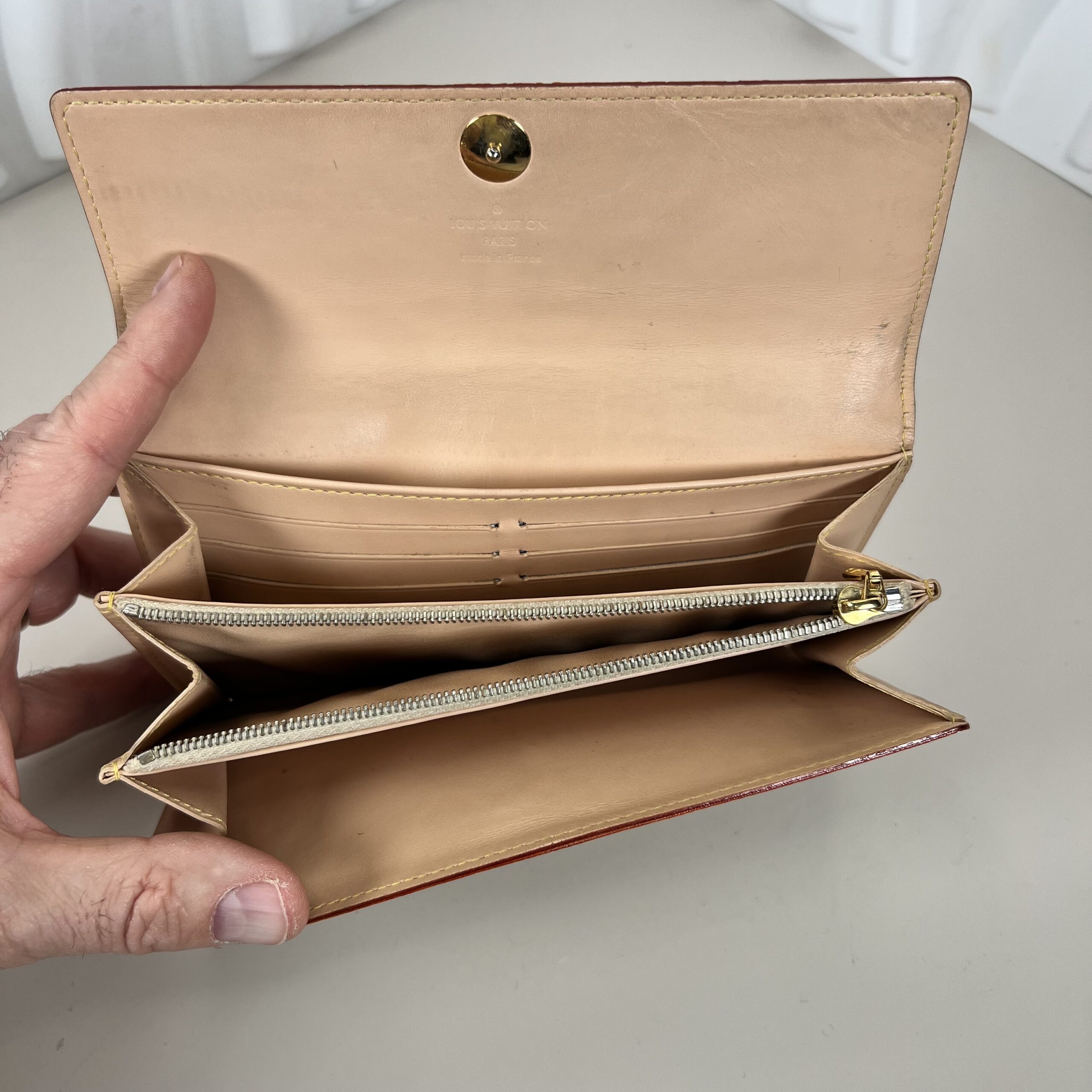 Louis Vuitton White Monogram Multicolore Sarah Wallet - Image 4