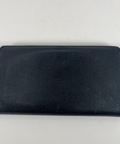 Alternative view of Chanel Black Leather Interlocking CC Logo Long Wallet