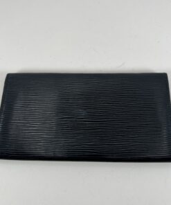 Alternative view of Louis Vuitton Black Epi Leather Porte Tresor International Long Wallet