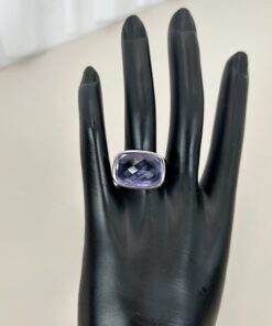 Swarovski Purple Crystal Cocktail Ring