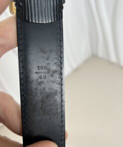 Alternative view of Louis Vuitton Epi Leather Ceinture Belt with Gold-Tone Buckle Size 85/34