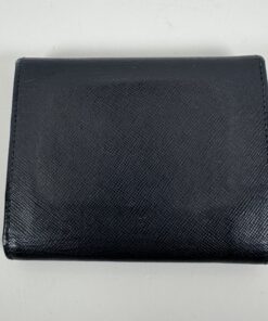 Alternative view of Prada Black Saffiano Leather Compact Wallet