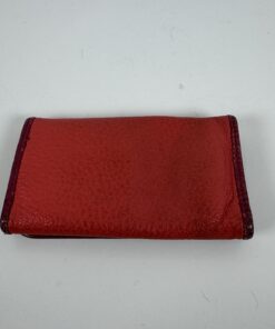 Loewe Vintage Red Leather 6-Key Holder Case