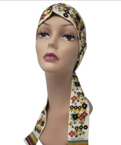 Louis Vuitton Multicolor Floral Silk Scarf/Bandeau