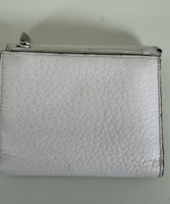 Alternative view of Christian Dior Compact Trifold Wallet in Grained Pink Leather