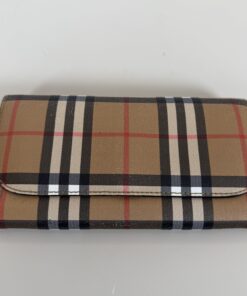 Burberry Vintage Check Halton Continental Wallet