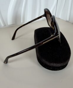 Alternative view of Tom Ford Carola TF328 Women's Oversized Butterfly Sunglasses - Brown Tortoise Frame