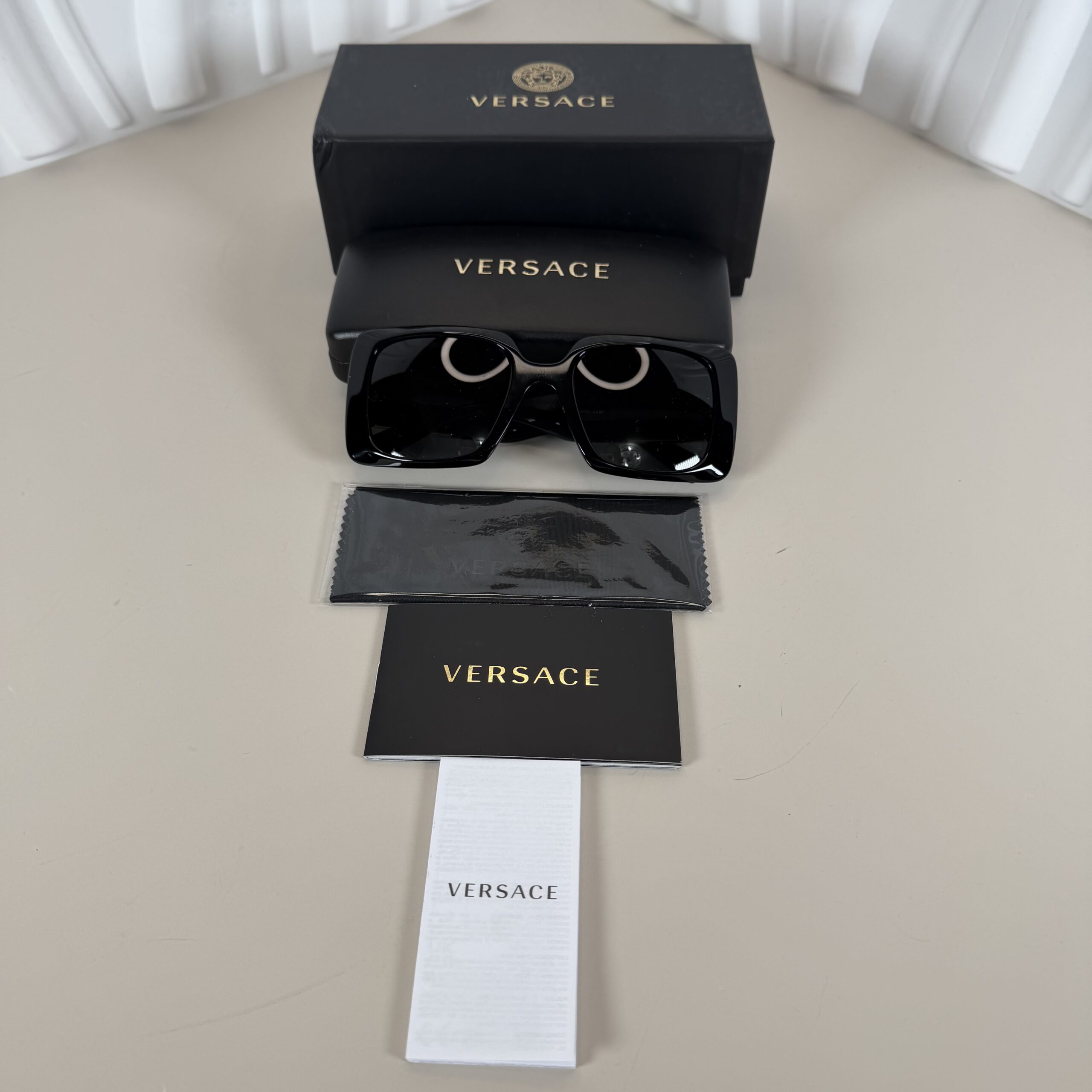 Versace Black Square Sunglasses MOD. 4405