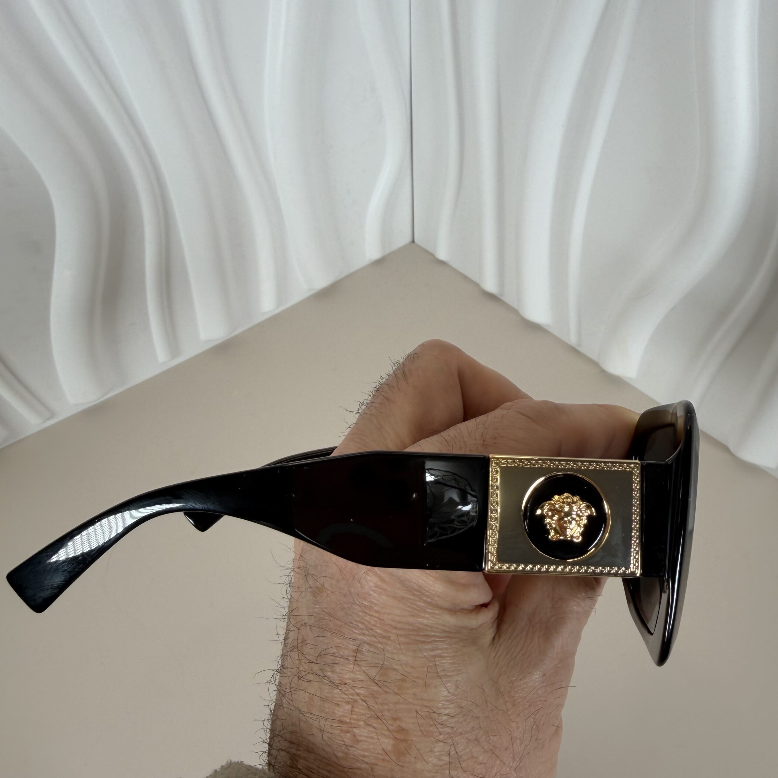 Versace Black Square Sunglasses MOD. 4405 - Image 2