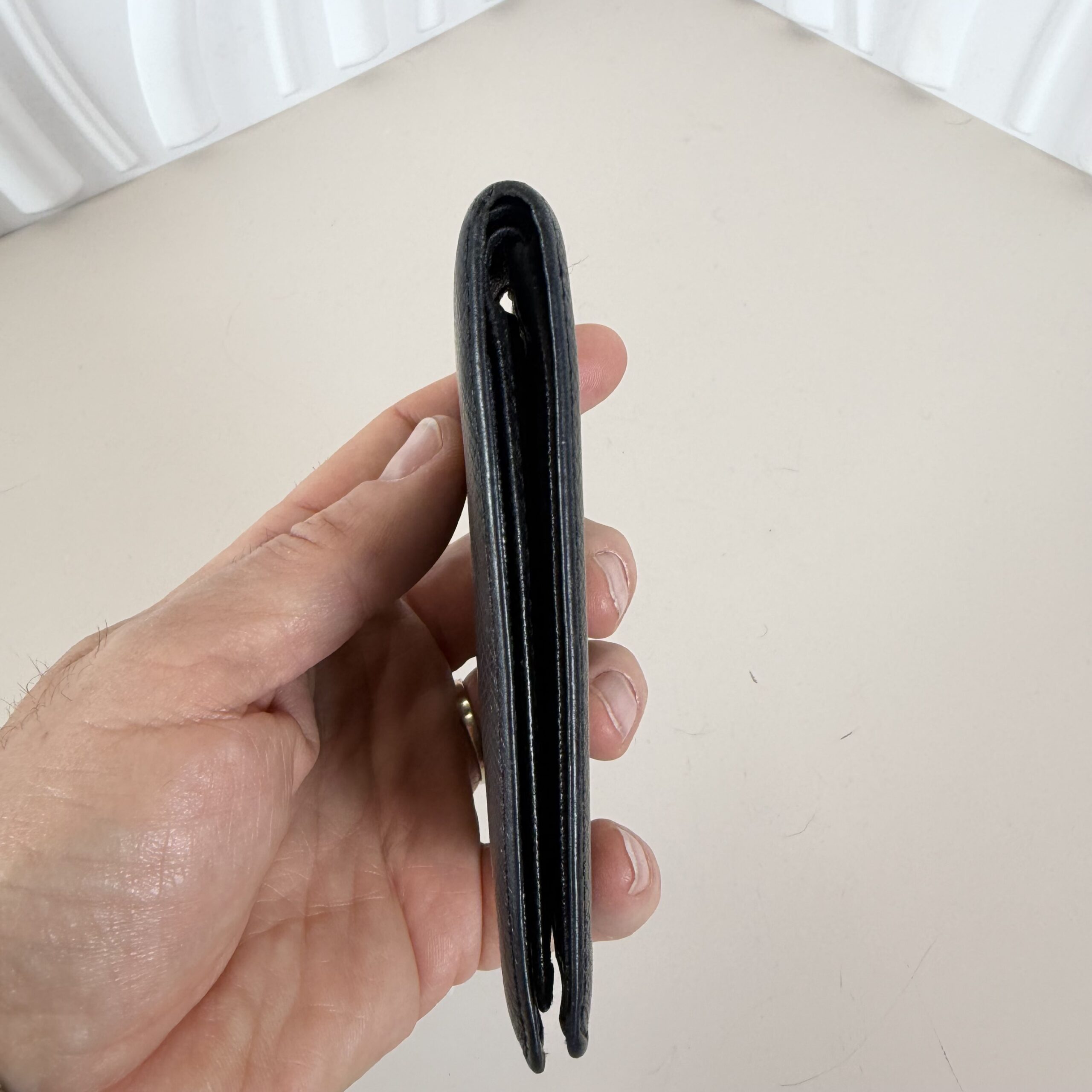 Louis Vuitton Multiple Wallet in Black Taiga Leather - Image 8