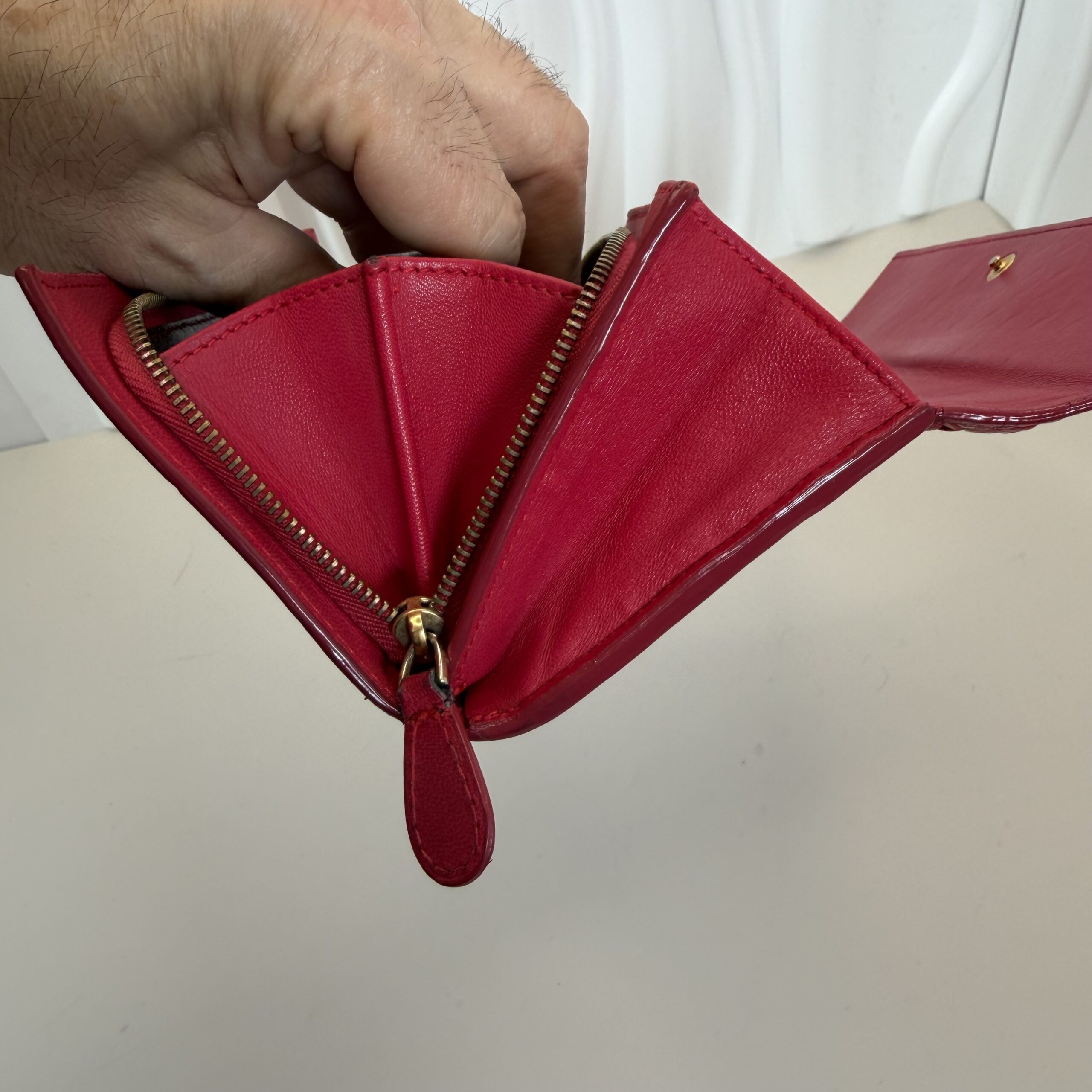 Bottega Veneta continental wallet - Red - Image 3