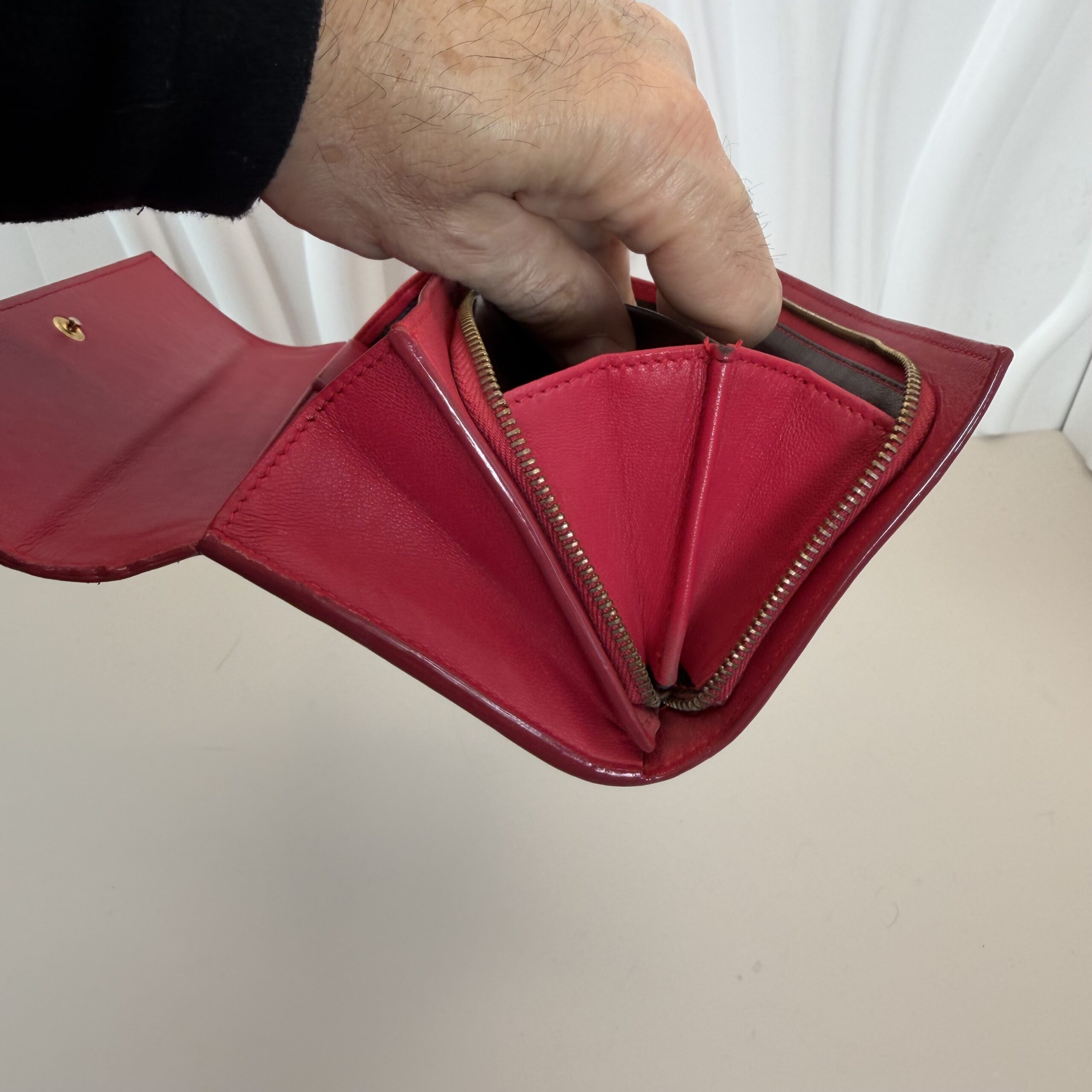 Bottega Veneta continental wallet - Red - Image 4