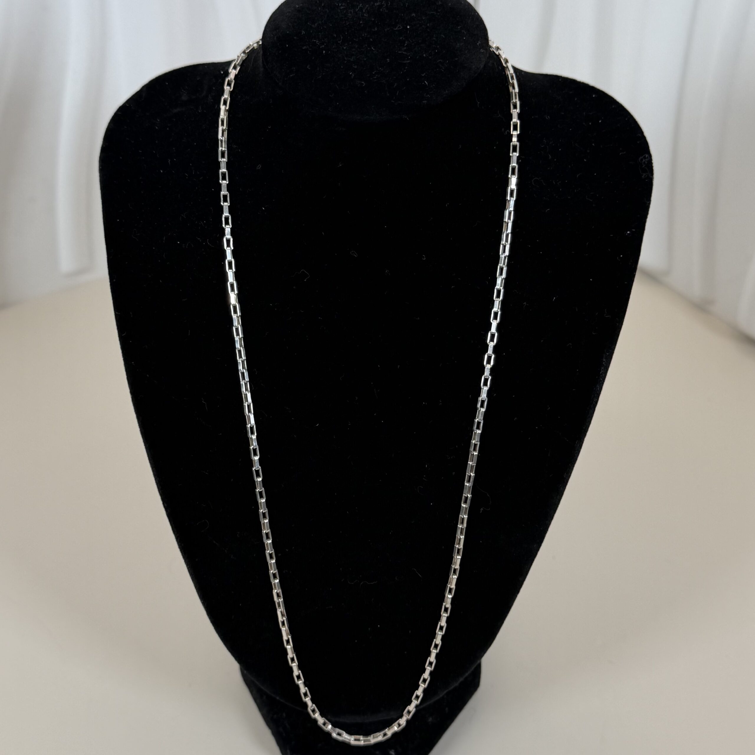 Gucci Silver 925 Box Chain Necklace