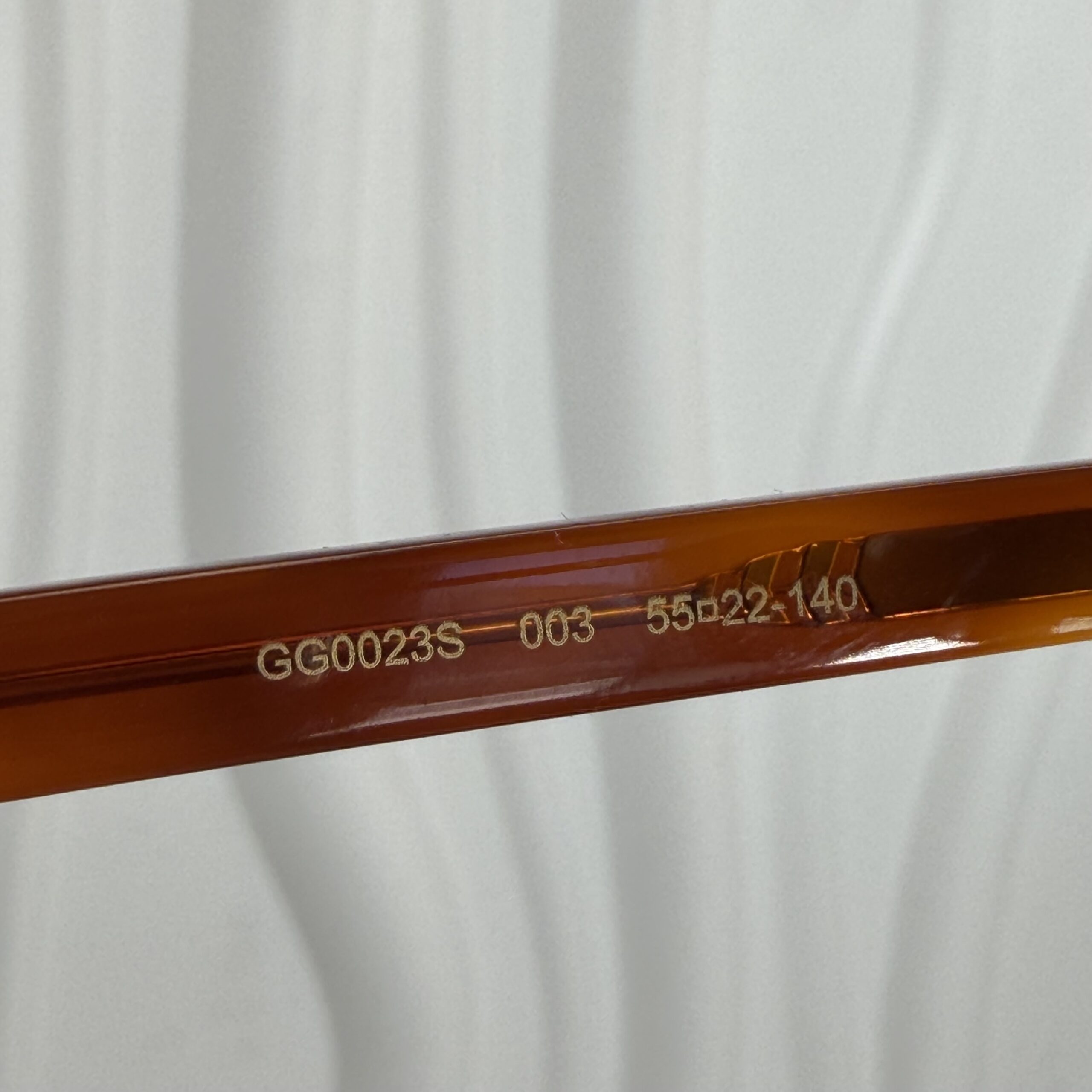 Gucci GG0023S 003 Oval Sunglasses - Brown/Havana Frame - Image 5