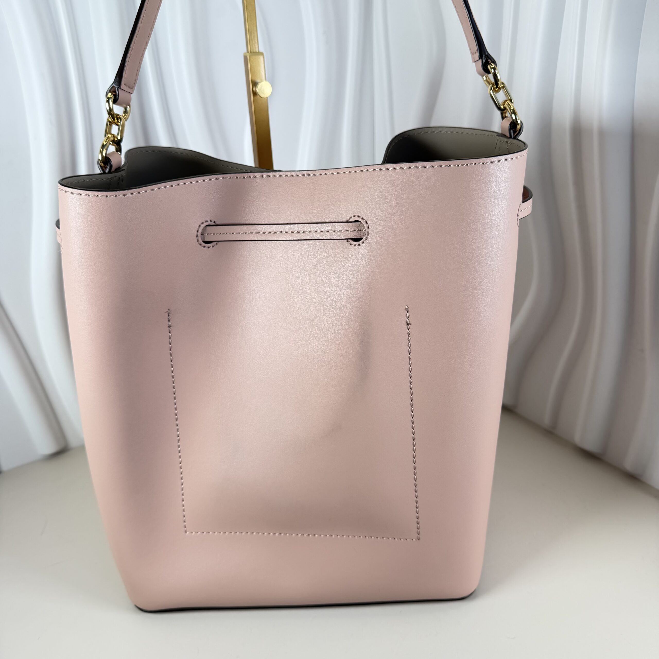 Lauren Ralph Lauren Dryden Debby II Mini Drawstring Bucket Bag - Image 5