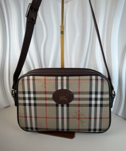 Burberrys Nova Check Shoulder/Crossbody Bag