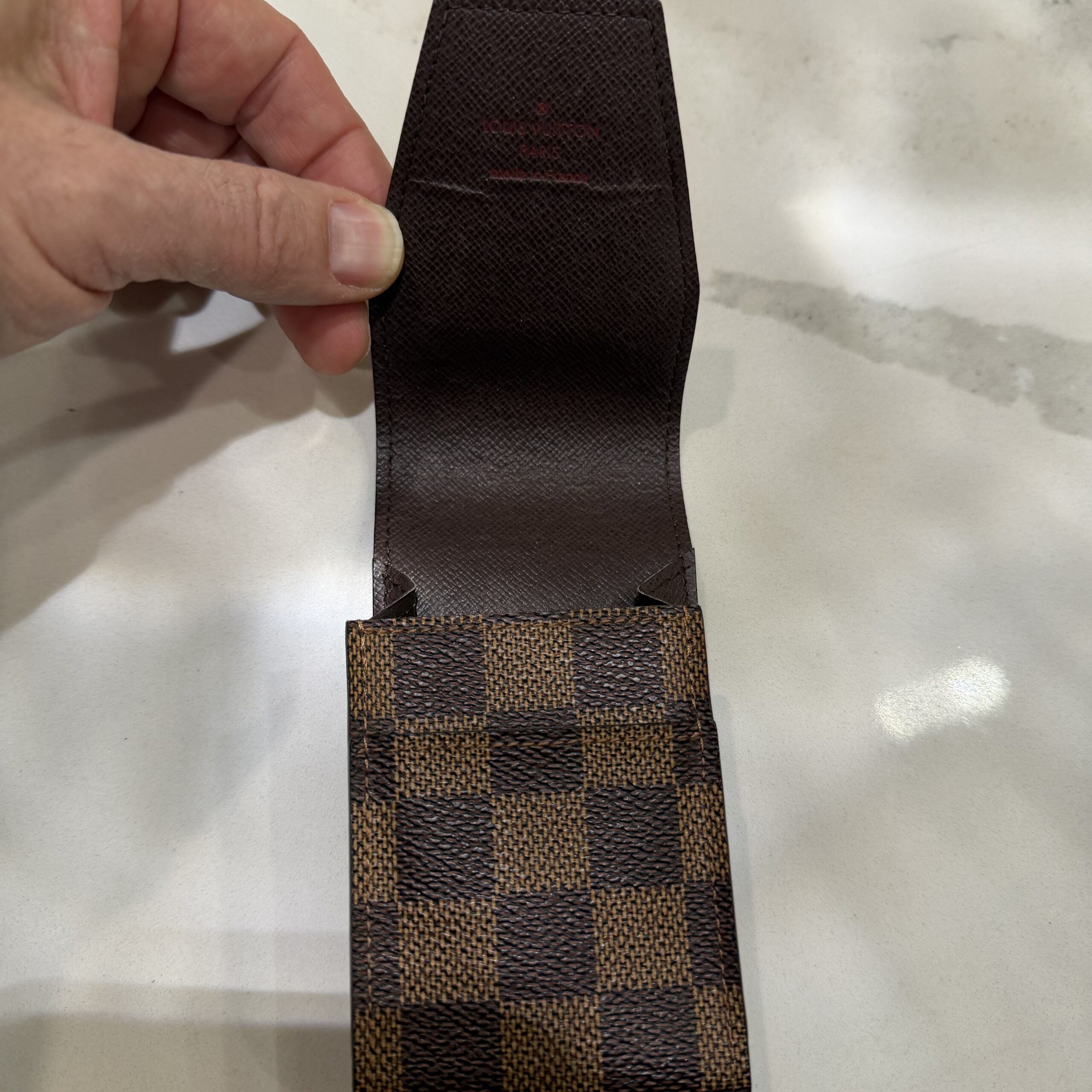 Louis Vuitton Damier Ebene Etui Cigarette Case (N63024) - Image 3