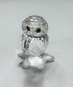 Swarovski Crystal Small Owl Figurine #1003319 – Feathered Beauties – MIB