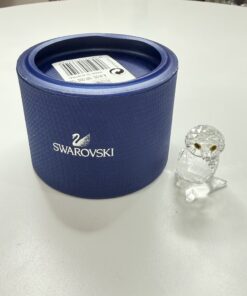Alternative view of Swarovski Crystal Small Owl Figurine #1003319 – Feathered Beauties – MIB