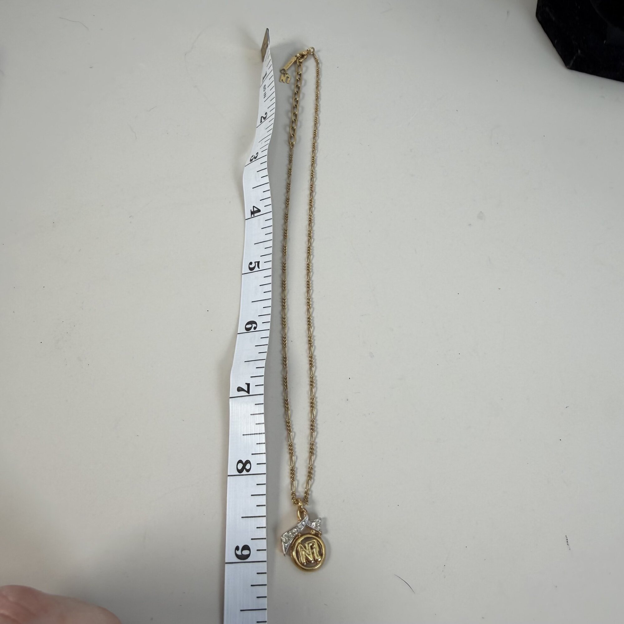 Nina Ricci gold-tone pendant necklace - Image 3