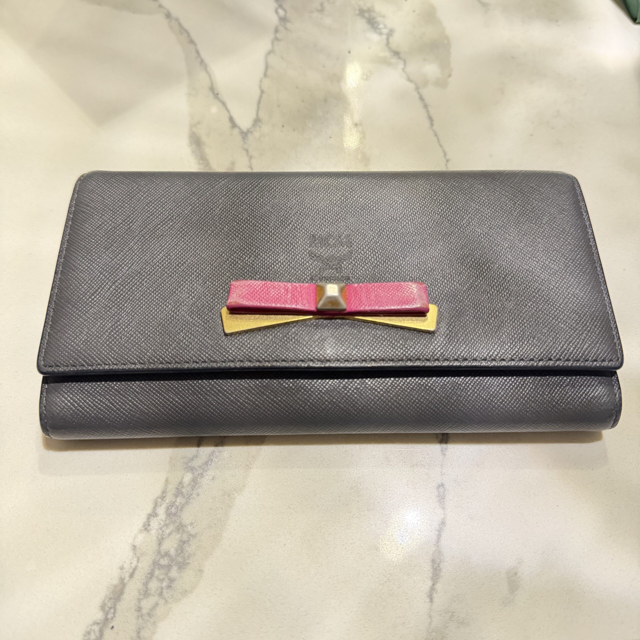 MCM Mina Trifold Wallet