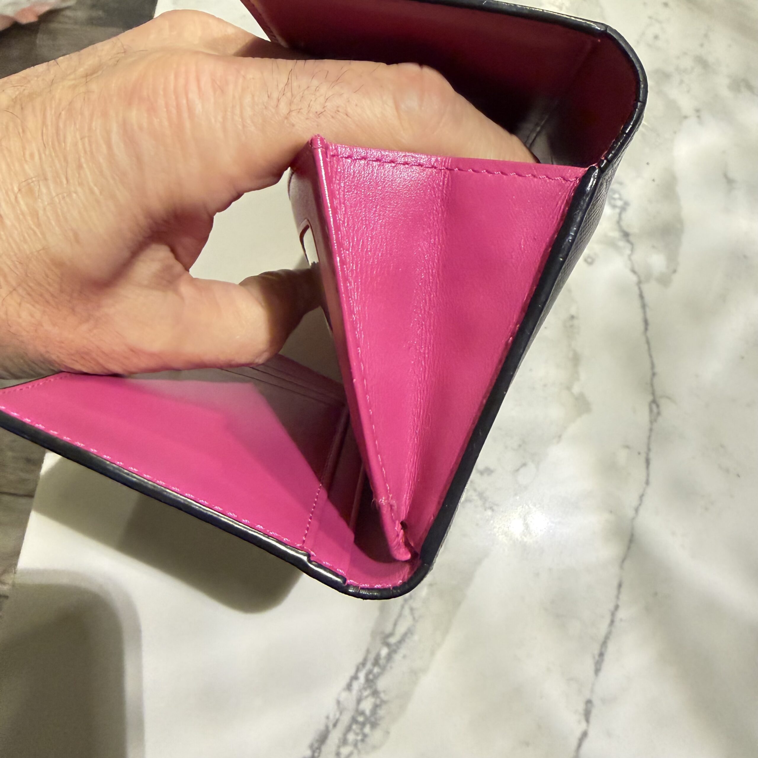 MCM Mina Trifold Wallet - Image 4