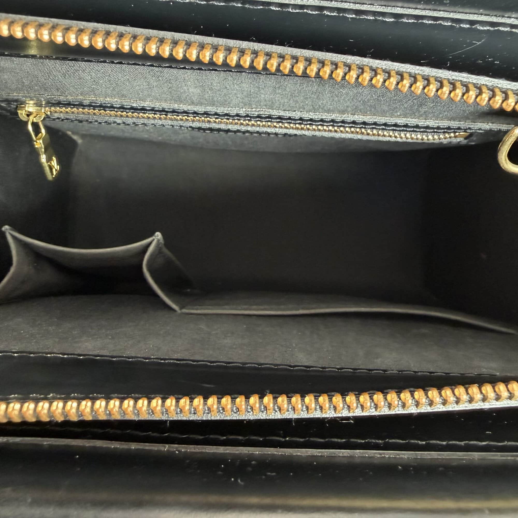 Louis Vuitton Figari MM Handbag – Black Epi Leather - Image 9
