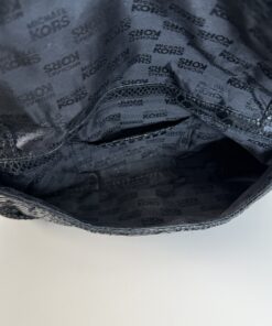 Michael Kors Rare Vintage Metallic Python ID Chain Bag - Image 4