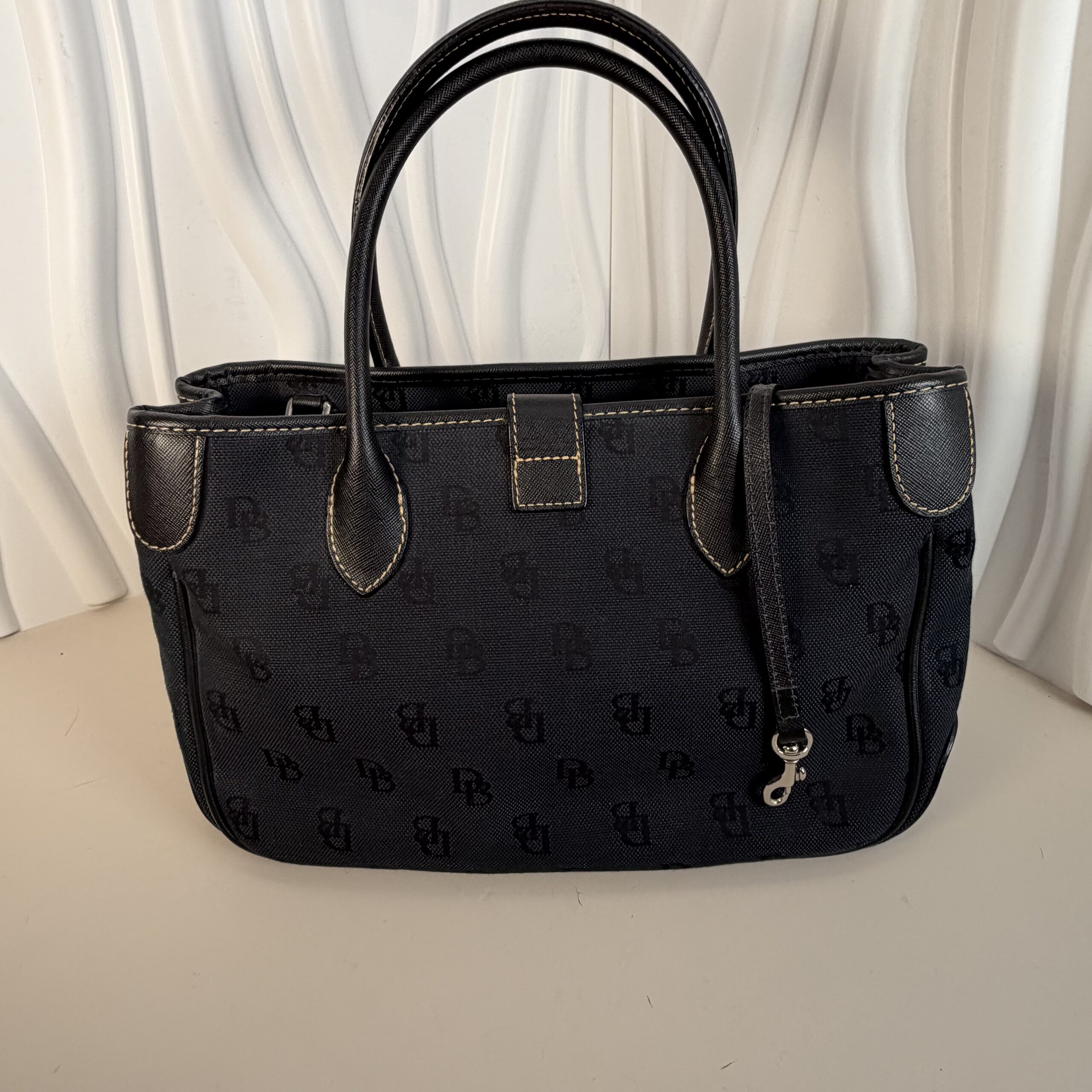 Dooney & Bourke Signature Canvas Satchel - Image 2