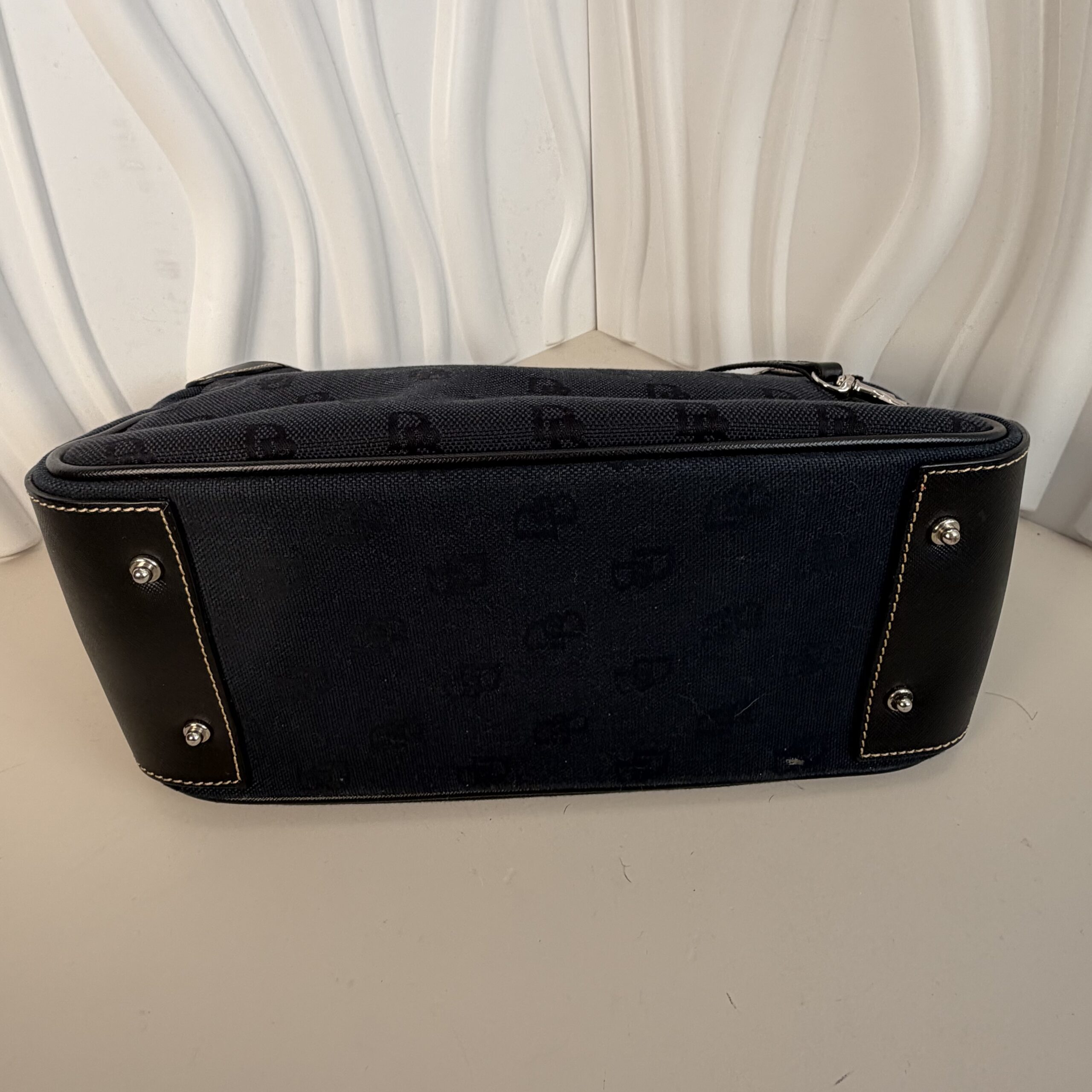Dooney & Bourke Signature Canvas Satchel - Image 3