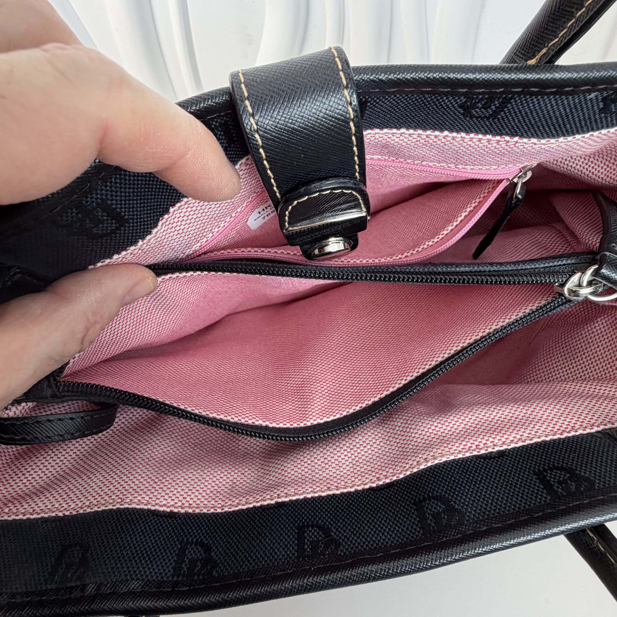 Dooney & Bourke Signature Canvas Satchel - Image 6