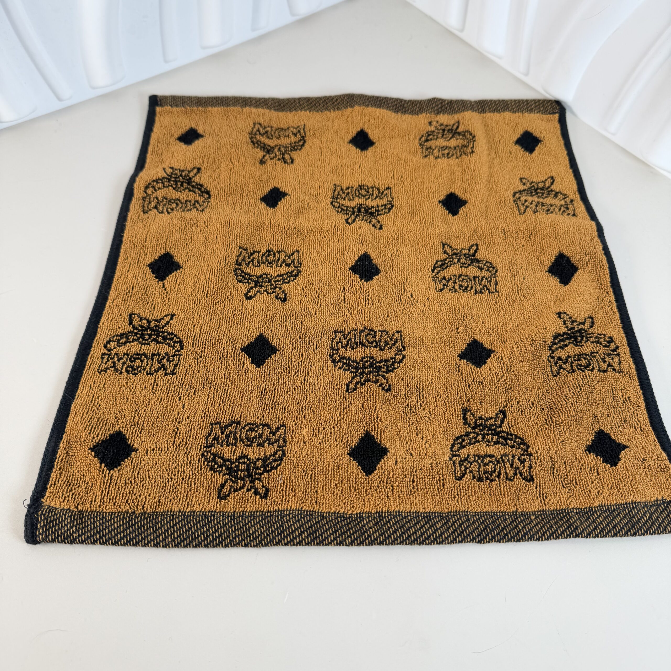 MCM Monogram Visetos Hand Towel