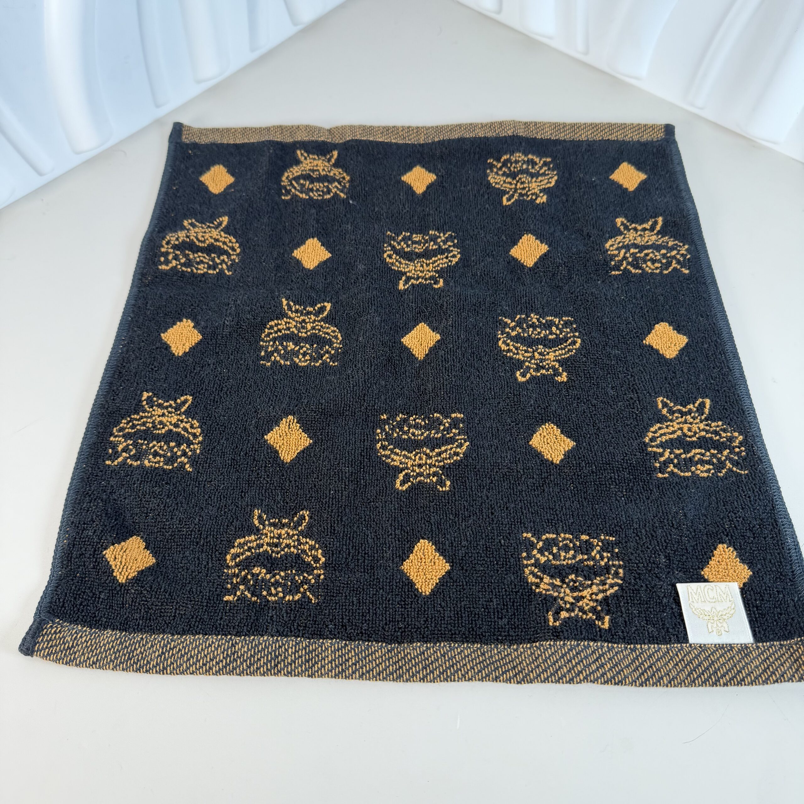 MCM Monogram Visetos Hand Towel - Image 2