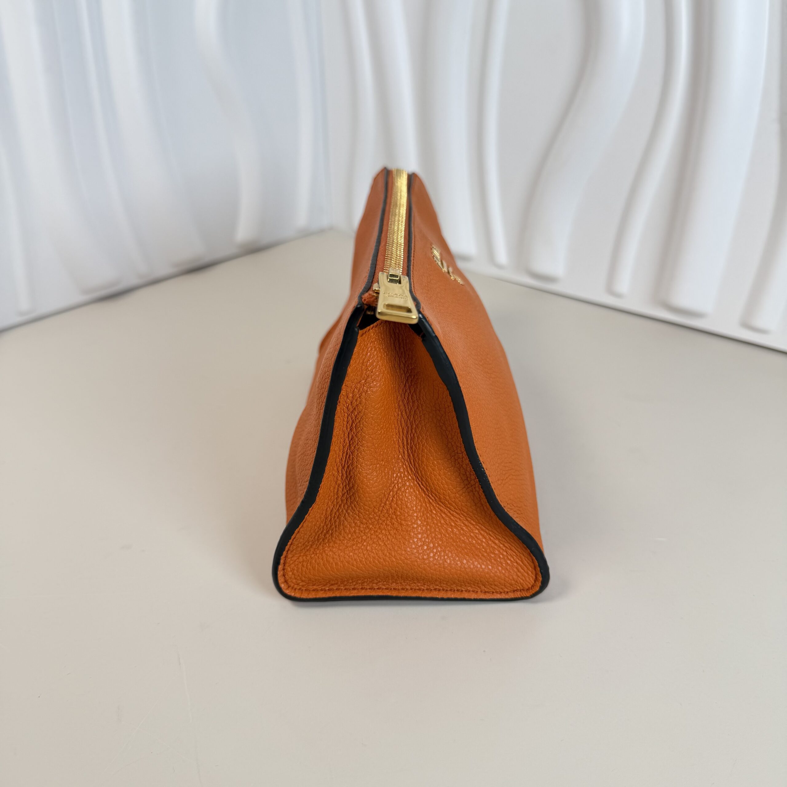 Prada Vitello Daino Leather Cosmetic Pouch - Image 3