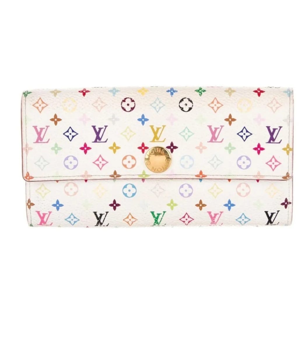 Louis Vuitton Monogram Multicolore Portefeuille Sarah long wallet